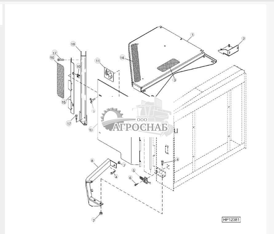 Radiator Shell And Seals 